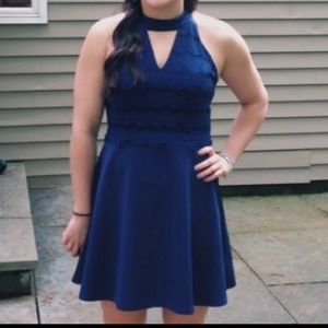 Navy blue Francesca’s dress